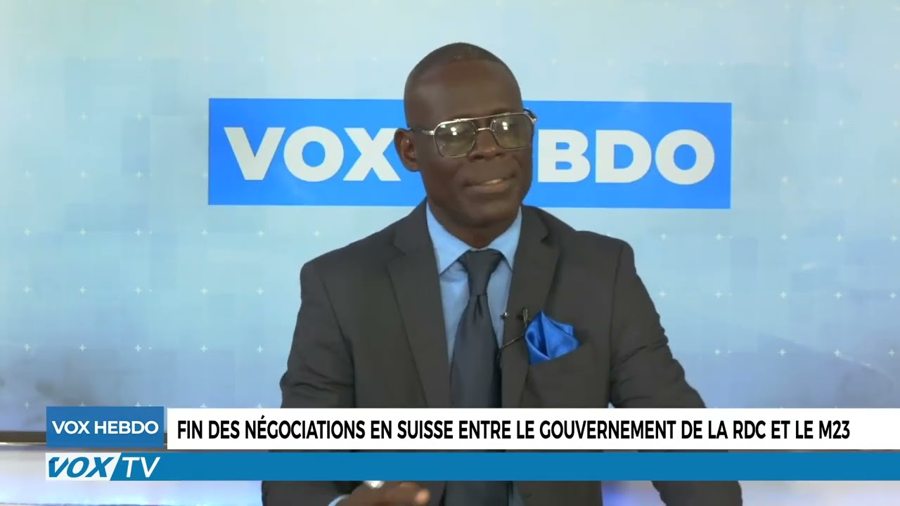 Fin des négociations en Suisse RDC–M23 / Lancement de Brazza Airlines