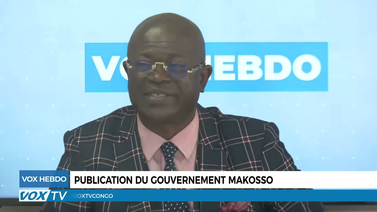 Publication du gouvernement Makosso