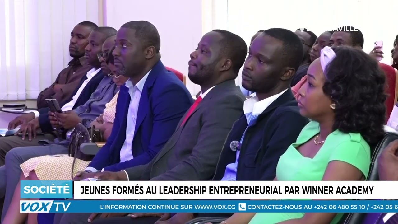 Jeunes formés au leadership entrepreneurial par WINNER ACADEMY