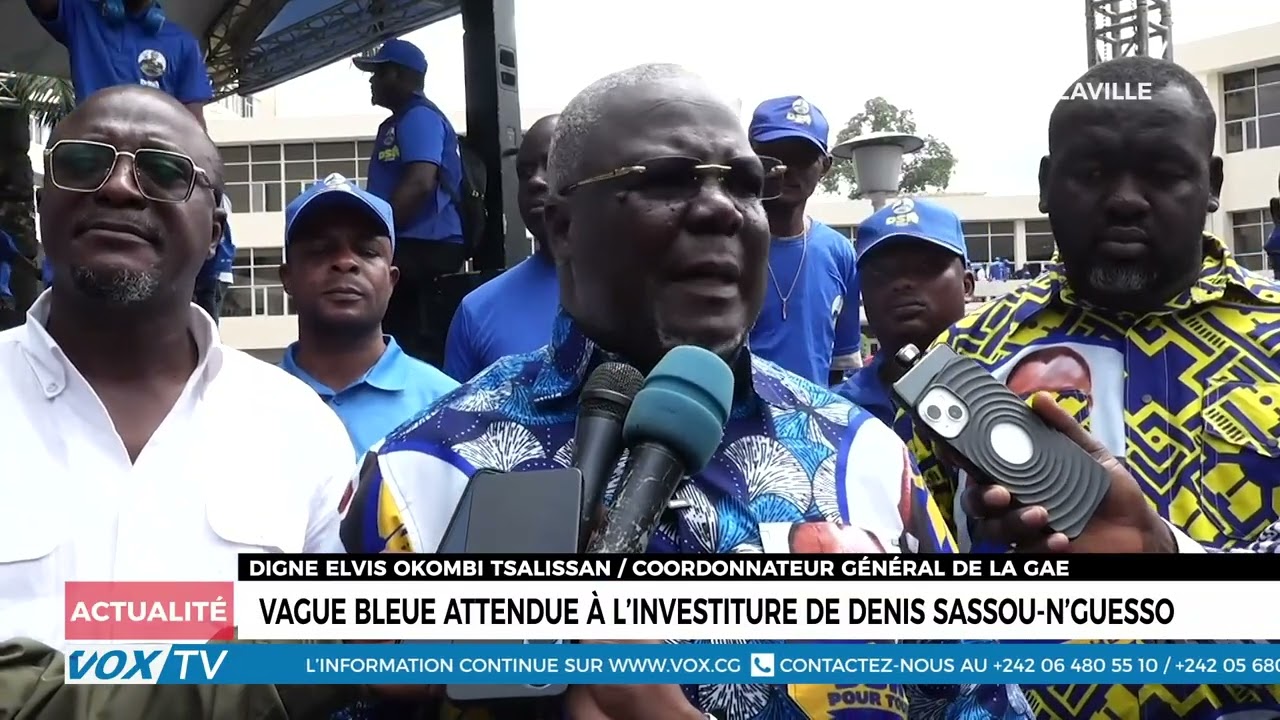 Vague bleue attendue à l’investiture de Denis Sassou N’Guesso