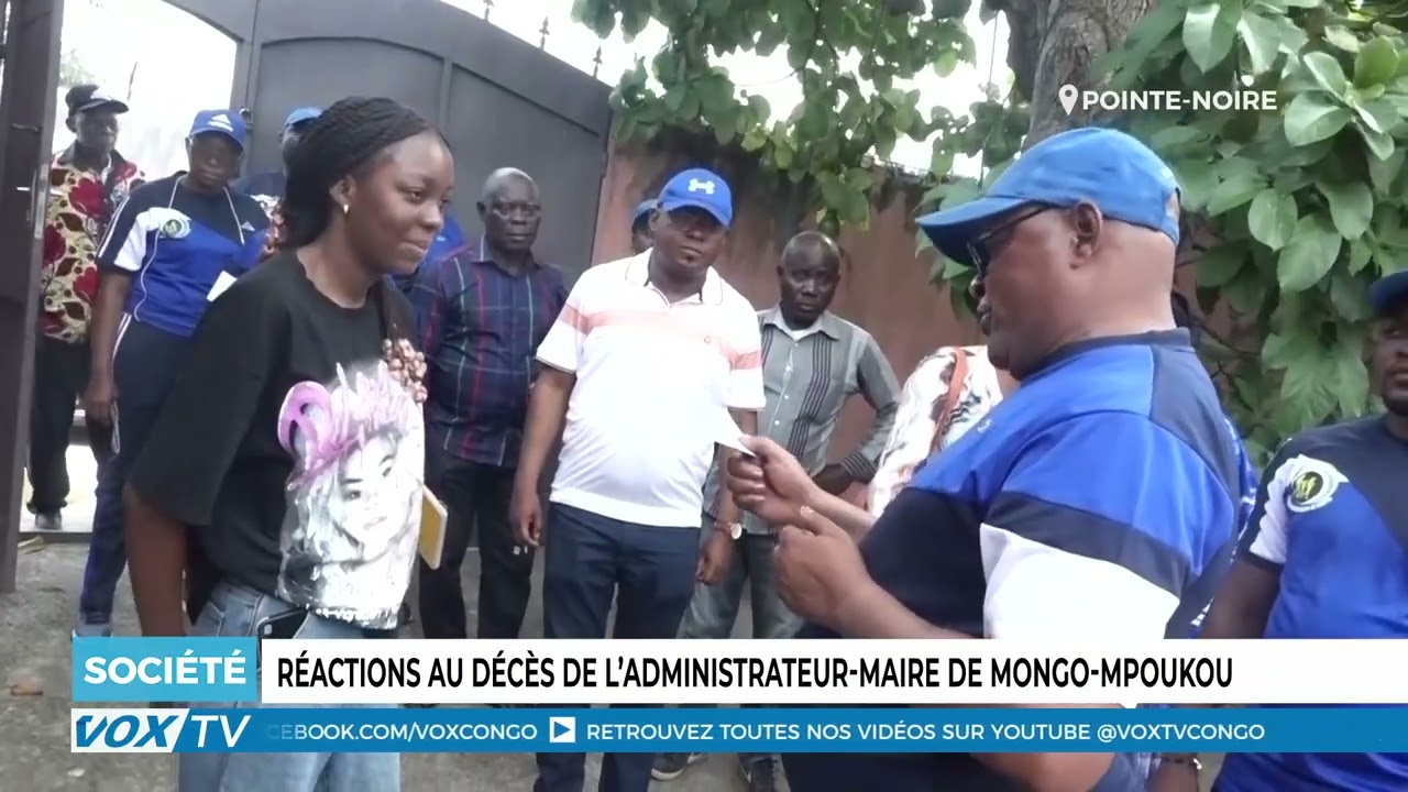 Réactions au décès de l’Administrateur maire de Mongo Mpoukou