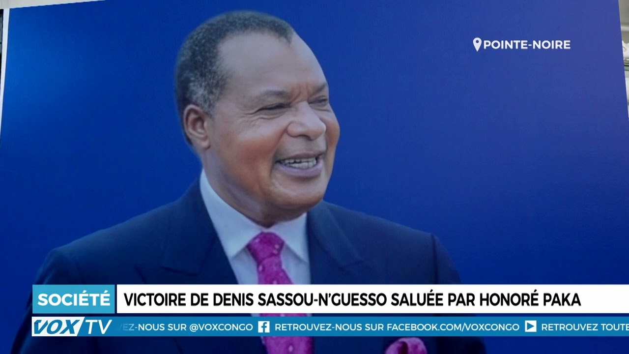 Victoire de Denis Sassou N&rsquo;Guesso saluée par Honoré Paka