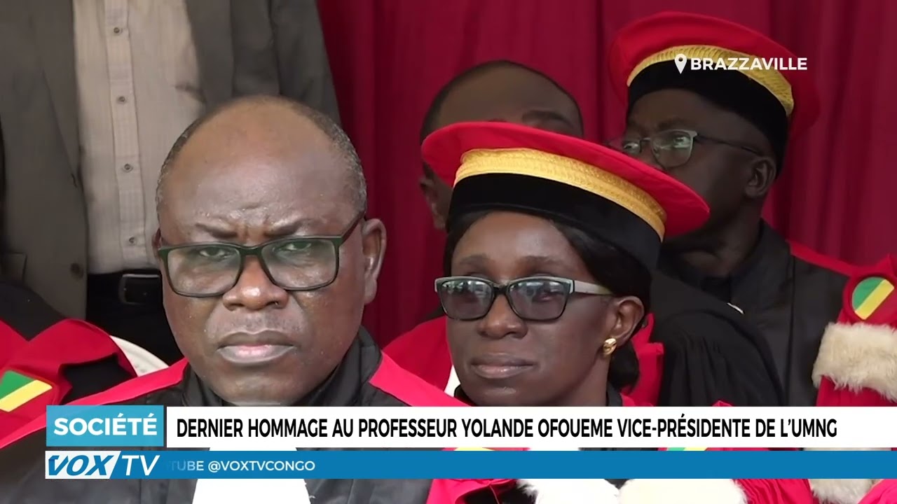 Dernier Hommage au Professeur Yolande Ofoueme vice présidente de l’UMNG