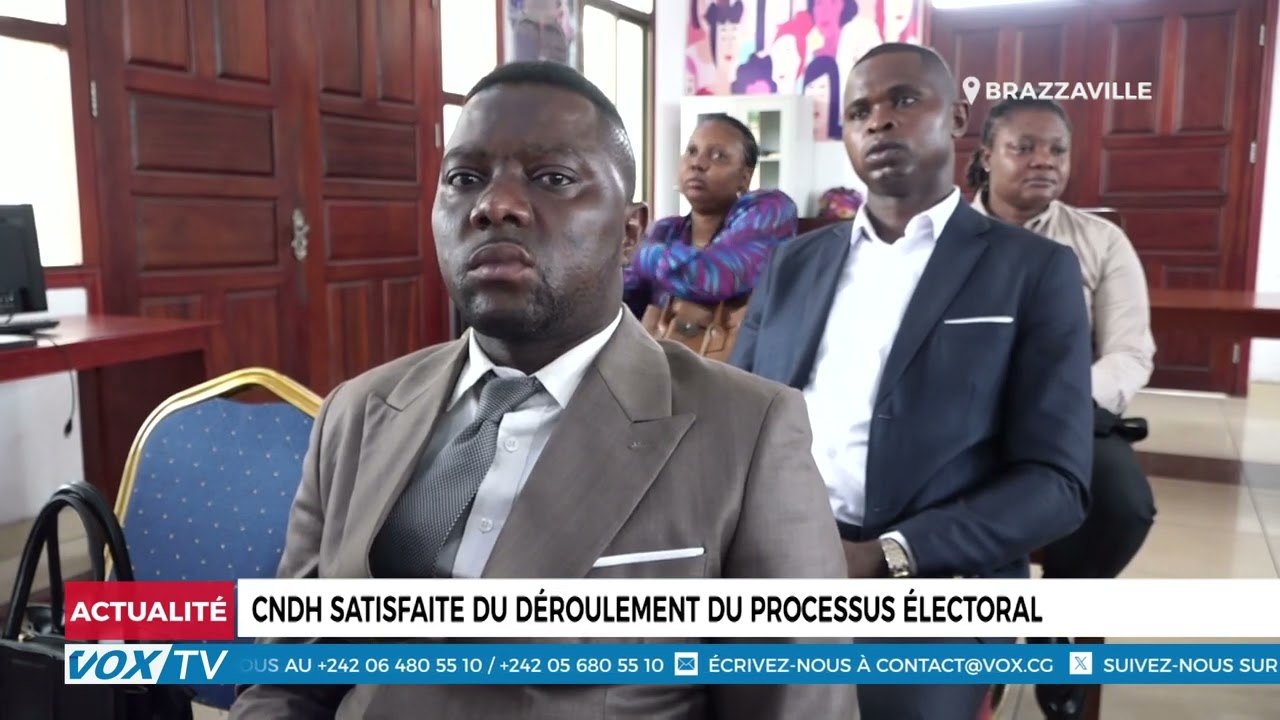 CNDH satisfaite du déroulement du processus électoral