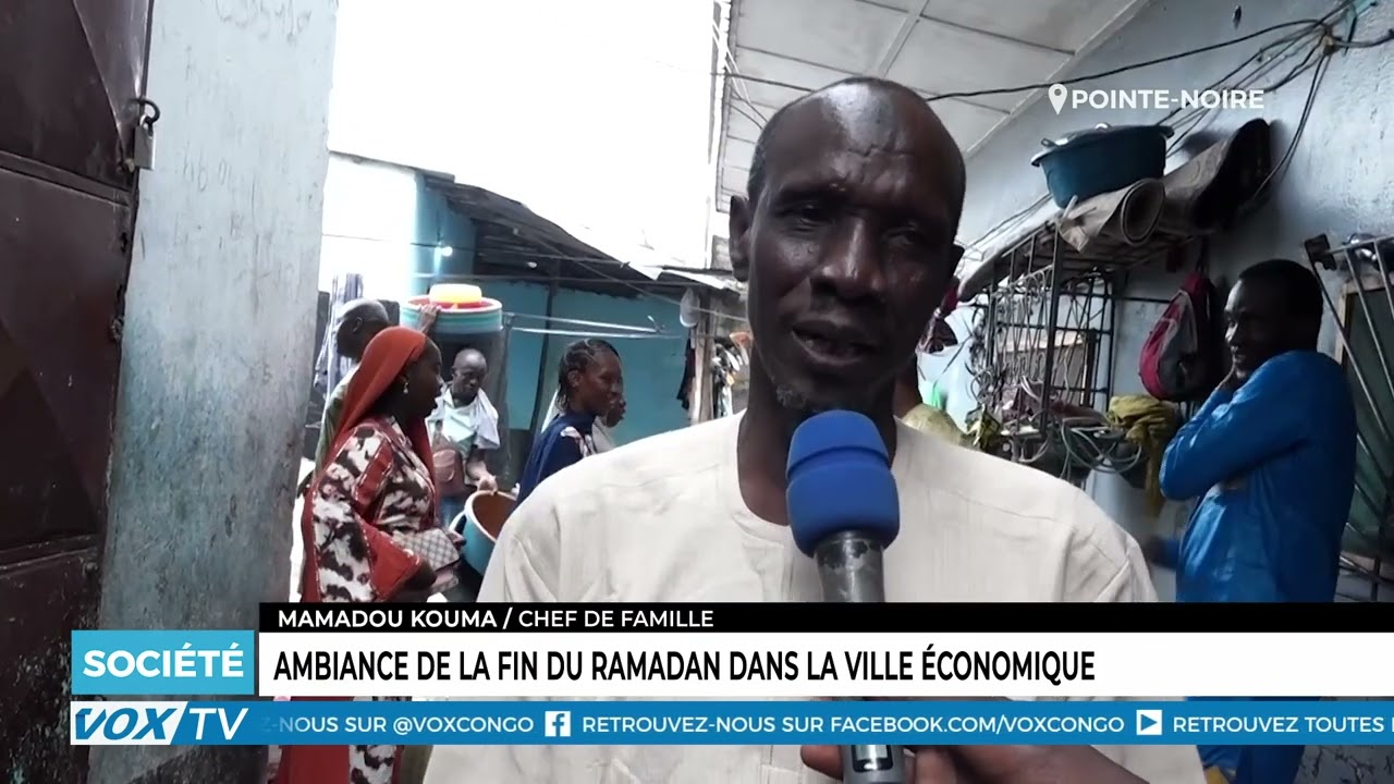 Ambiance de la fin du Ramadan dans la ville économique