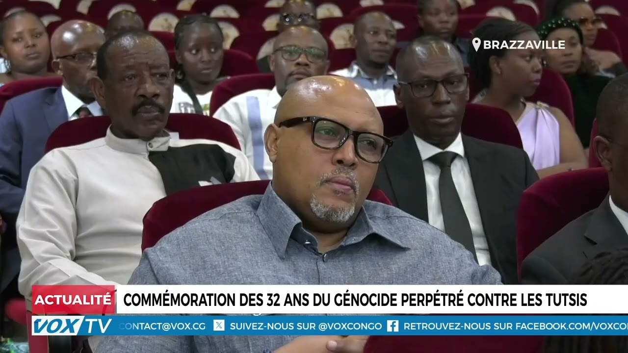 Commémoration des 32 ans du génocide perpétré contre les tutsis