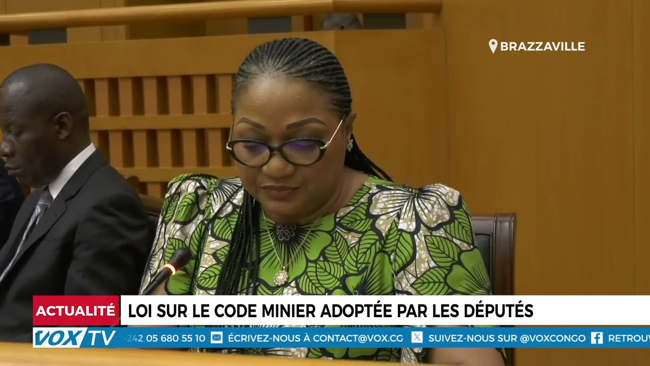 Loi sur le Code minier adoptée par les députés