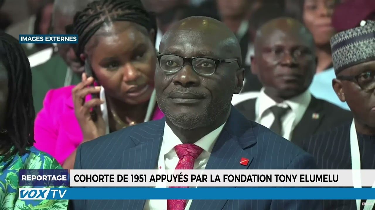 cohorte de 1951 appuyés par la fondation tony elumelu