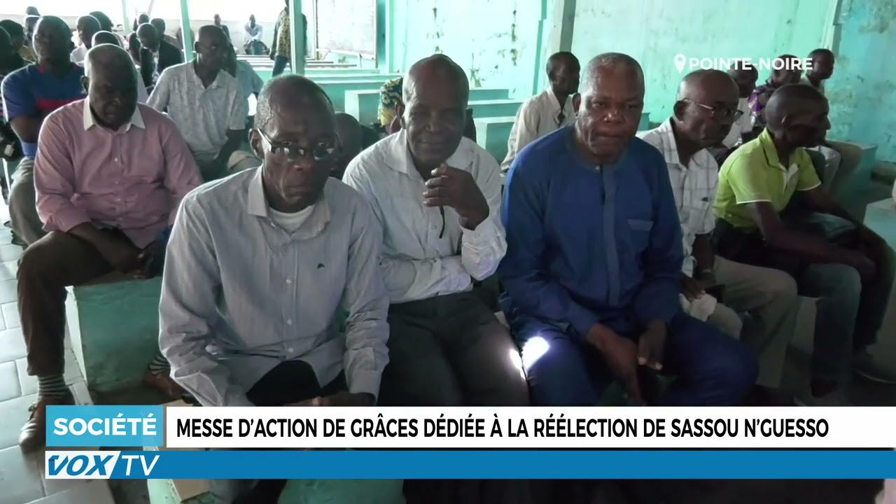 Messe d’action de grâces dédiée à la réélection de Sassou N’guesso