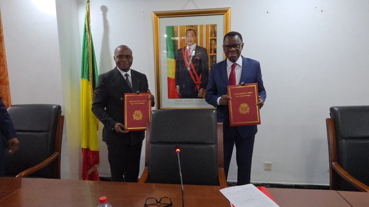Christian Aboké Ndza prend ses fonctions de directeur de cabinet au ministère des Affaires étrangères