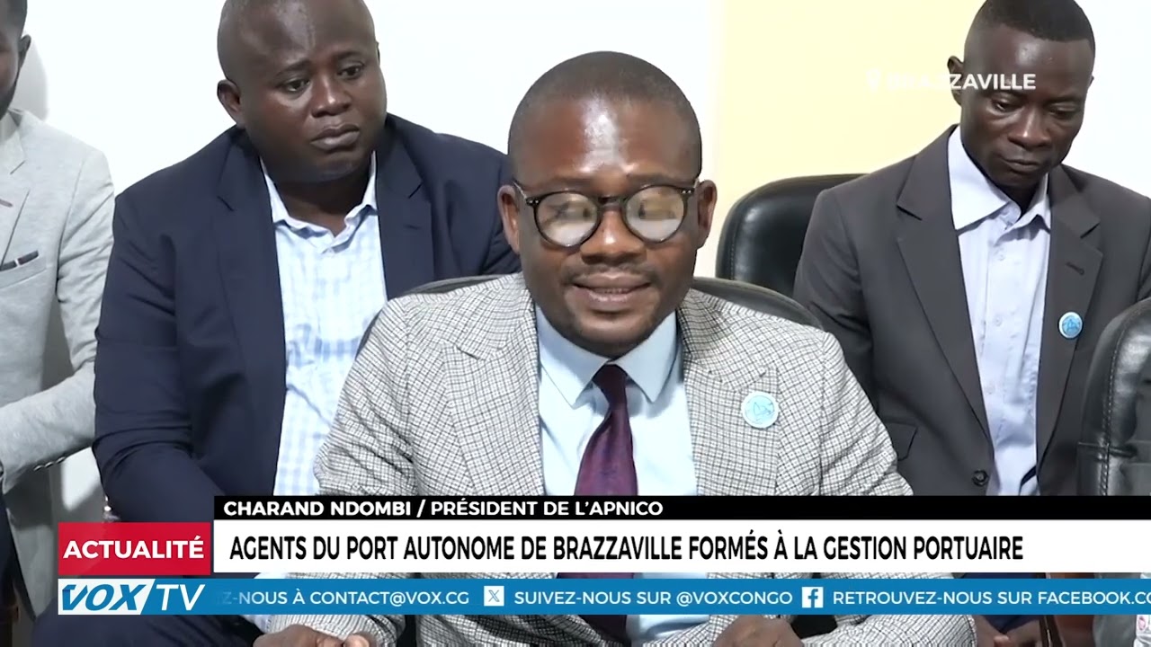 Agents du port autonome de Brazzaville formés à la gestion portuaire