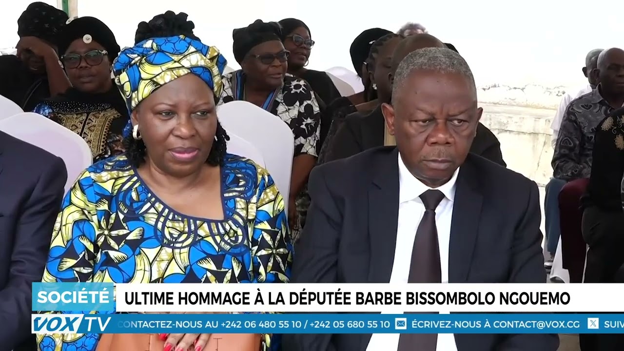 Ultime hommage à la députée Barbe Bissombolo Ngouemo