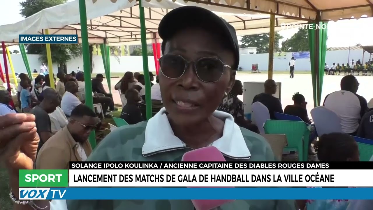 Lancement des matchs de gala de handball dans la ville océane