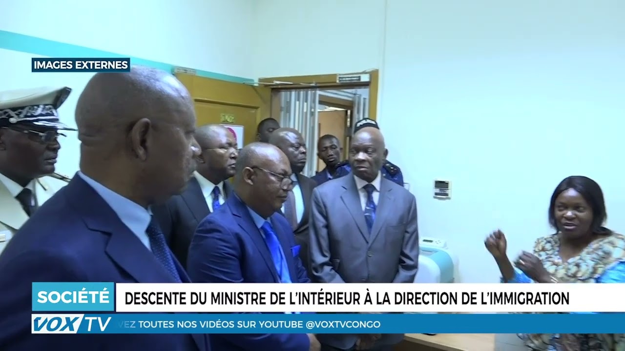 Descente du ministre de l’Intérieur à la direction de l’Immigration