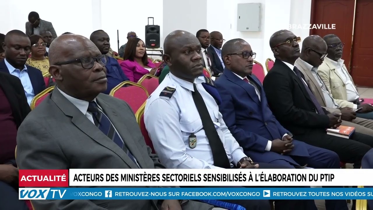 Acteurs des ministères sectoriels sensibilisés à l’élaboration du PTIP