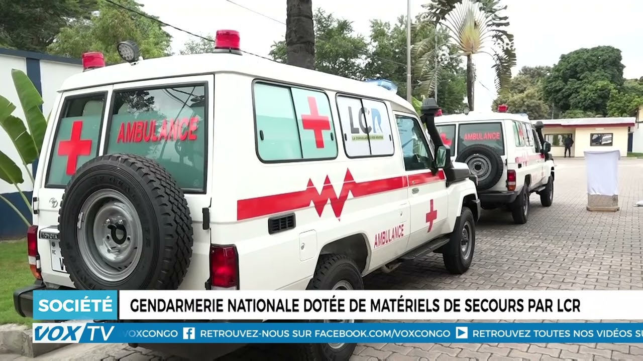 Gendarmerie nationale dotée de matériels de secours par LCR