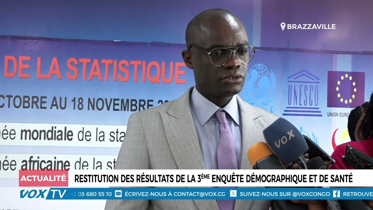 Restitution des résultats de la 3ème enquête démographique et de santé