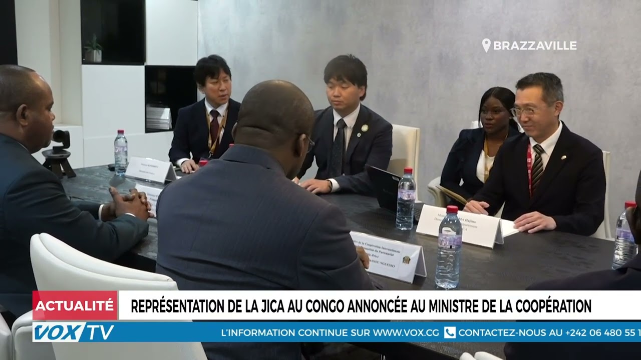 Représentation de la JICA au Congo annoncée au ministre de la coopération