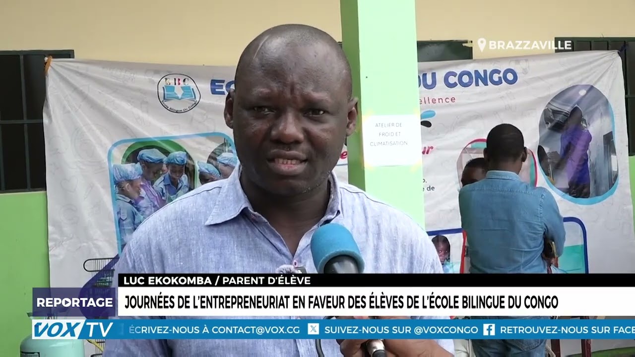 Journées de l’entrepreneuriat en faveur des élèves de l’école bilingue du Congo