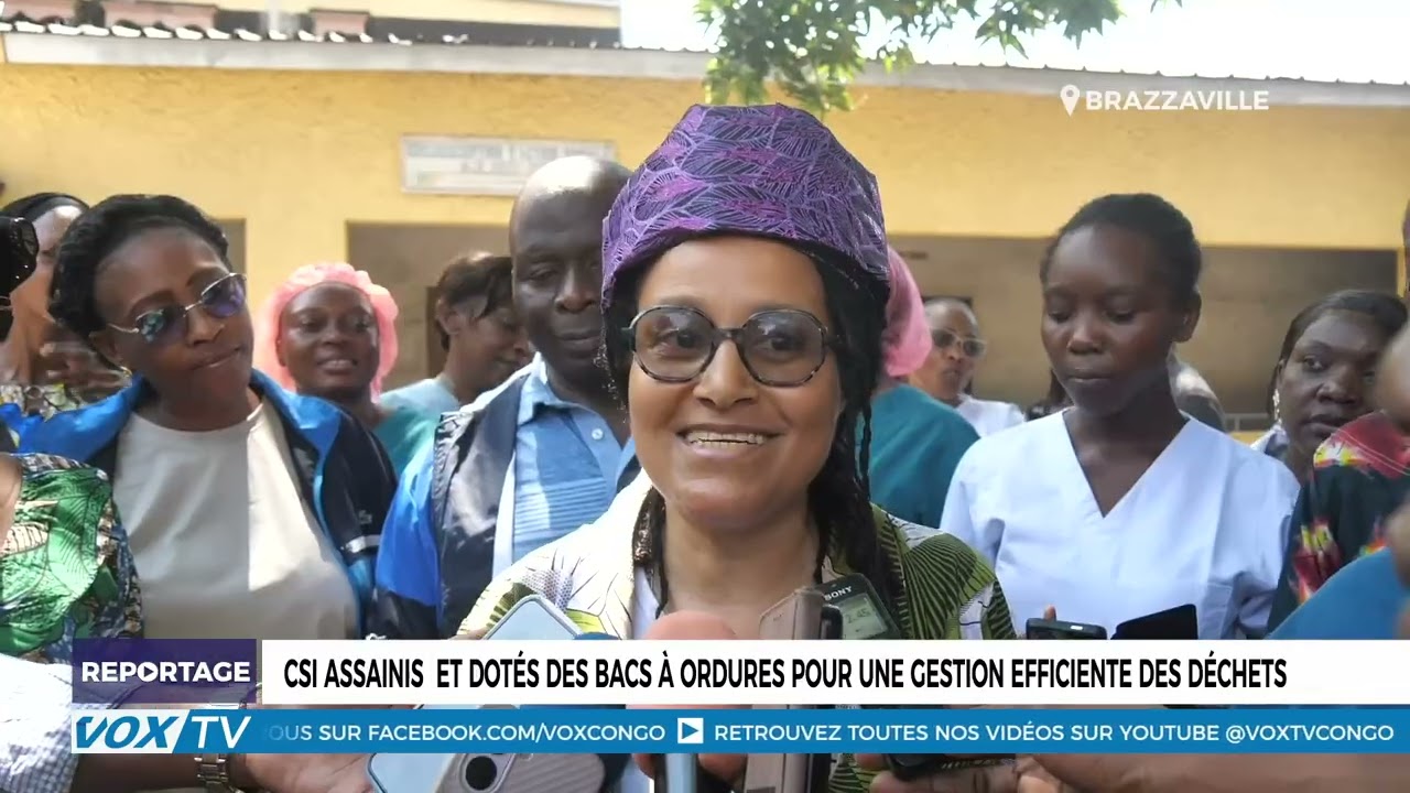CSI assainis  et dotés des bacs à ordures pour une gestion efficiente des déchets