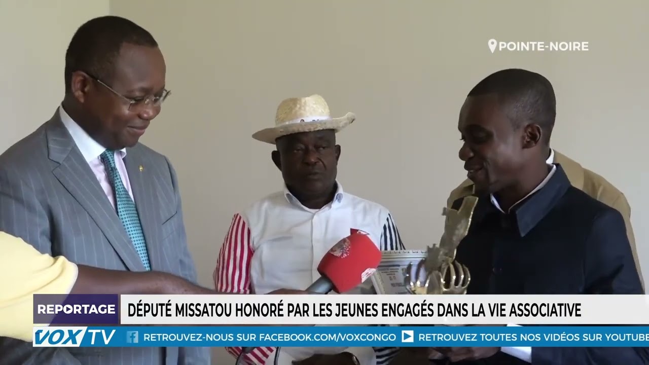 Député Missatou honoré par les jeunes engagés dans la vie associative