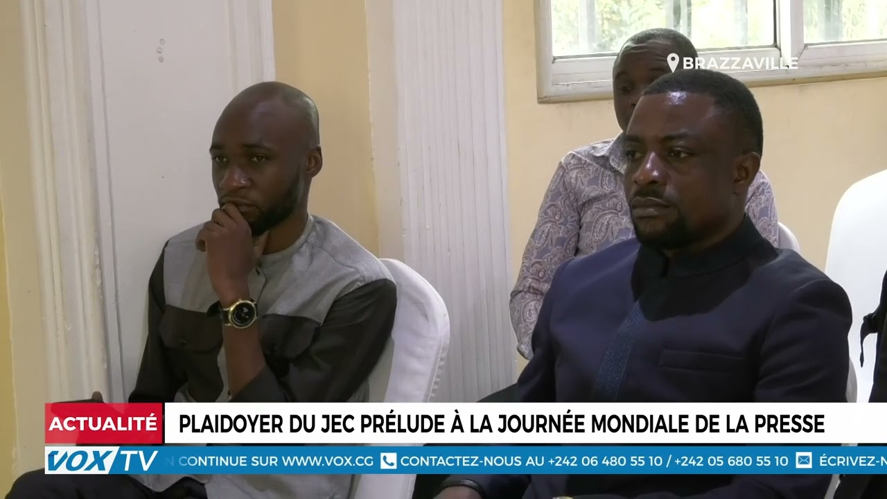 Plaidoyer du JEC prélude à la journée mondiale de la presse