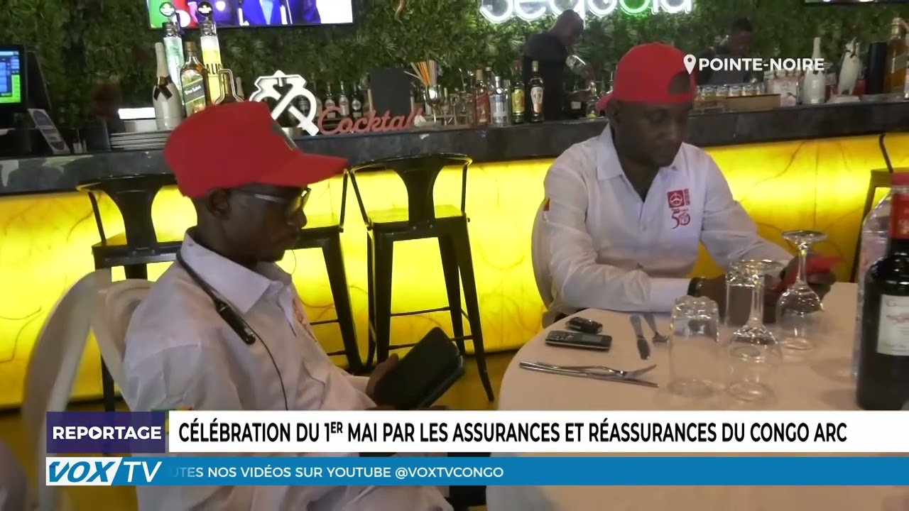 Celebration du 1er mai par les assurances et reassurances du Congo ARC
