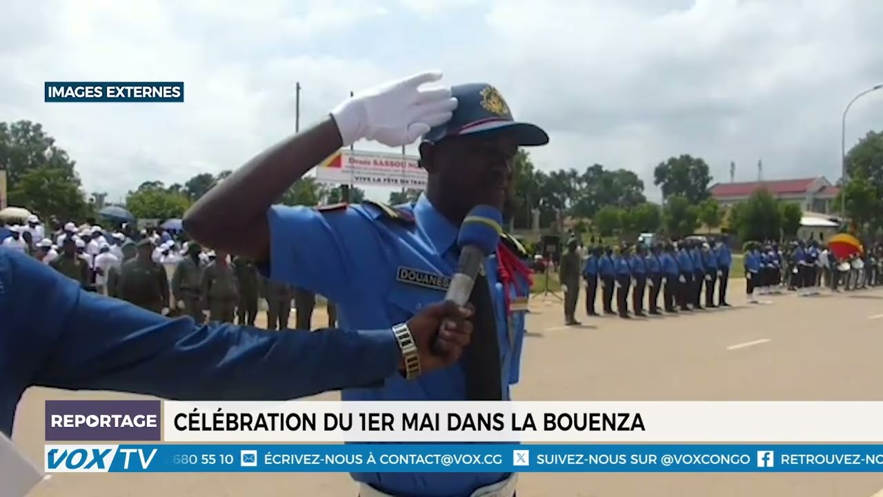 Célébration du 1er mai dans la bouenza