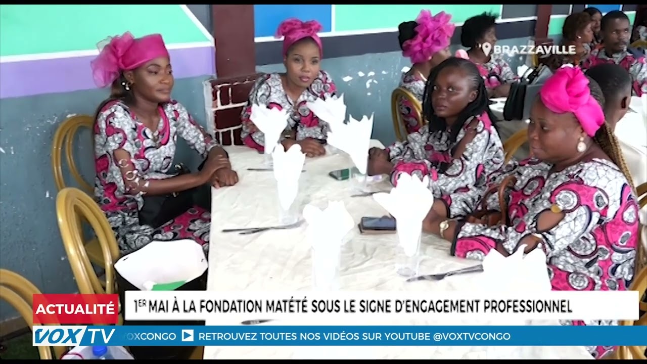 1er mai à la fondation Matété sous le signe d’engagement professionnel