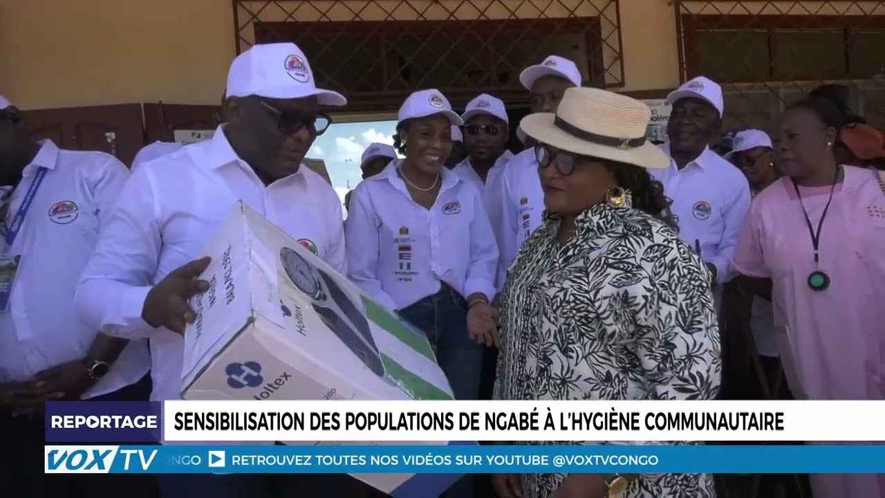 Sensibilisation des populations de ngabé à l’hygiène communautaire