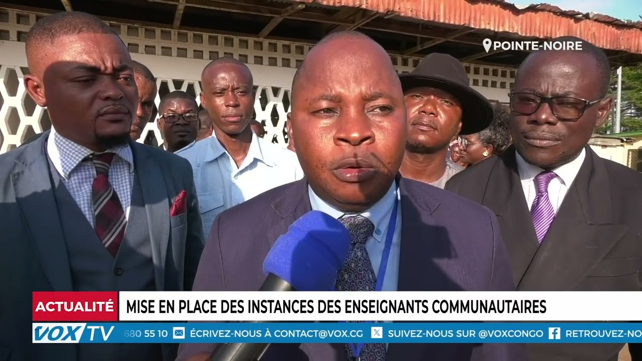 Mise en place des instances des enseingnants communautaires