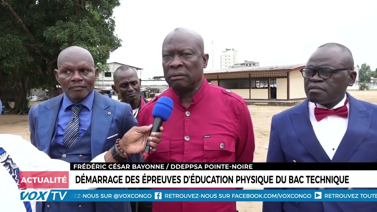 Démarrage des épreuves d’éducation physique du bac technique