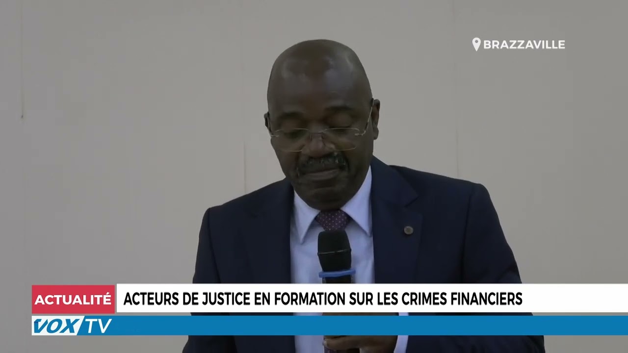 Acteurs de justice en formation sur les crimes financiers