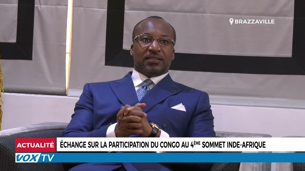 Échange sur la participation du Congo au 4ème sommet Inde Afrique