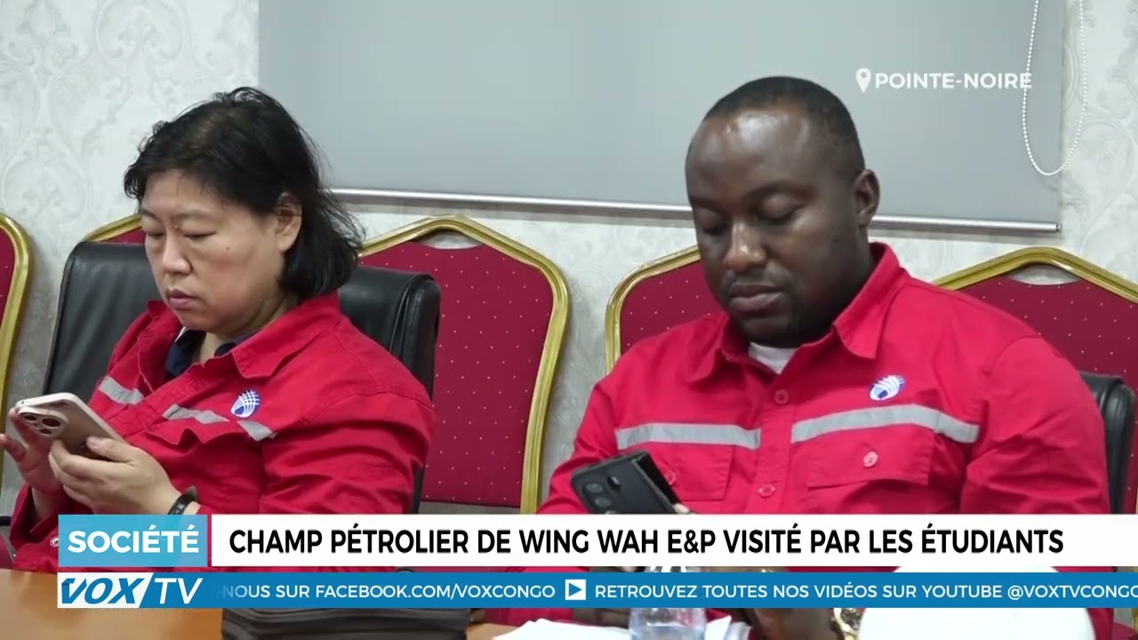 Champ pétrolier de Wing Wah E&P visité par les étudiants
