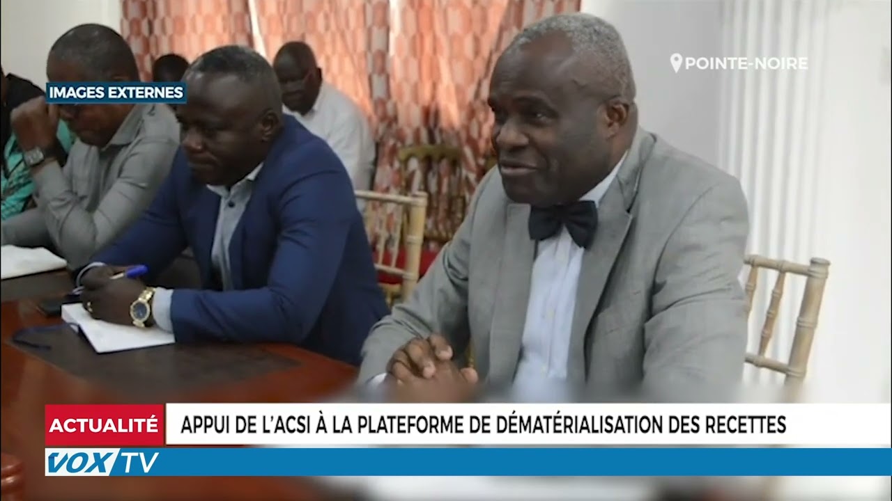 Appui de l’ACSI à la plateforme de dématérialisation des recettes