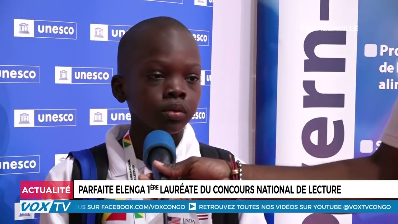 Parfaite Elenga 1ère lauréate du concours national de lecture