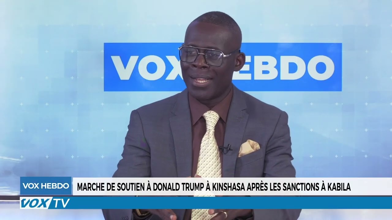 Marche pro-trump à kin après les sanctions à kabila | Journée mondiale de la liberté de la presse
