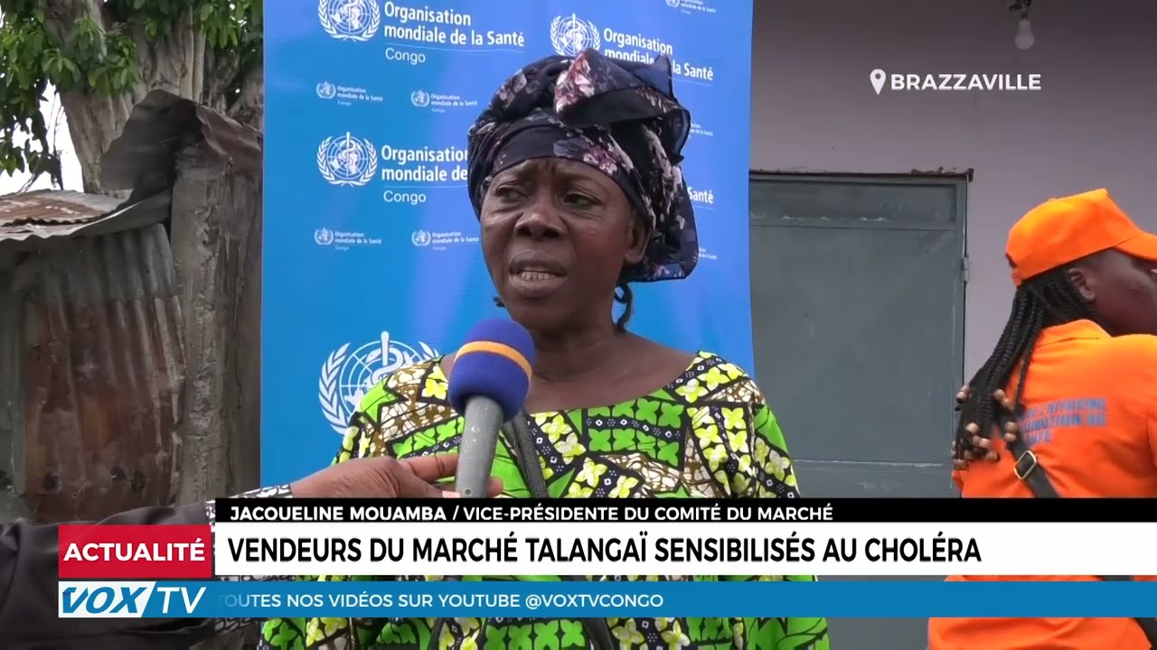 Vendeurs du marché talangaï sensibilisés au choléra