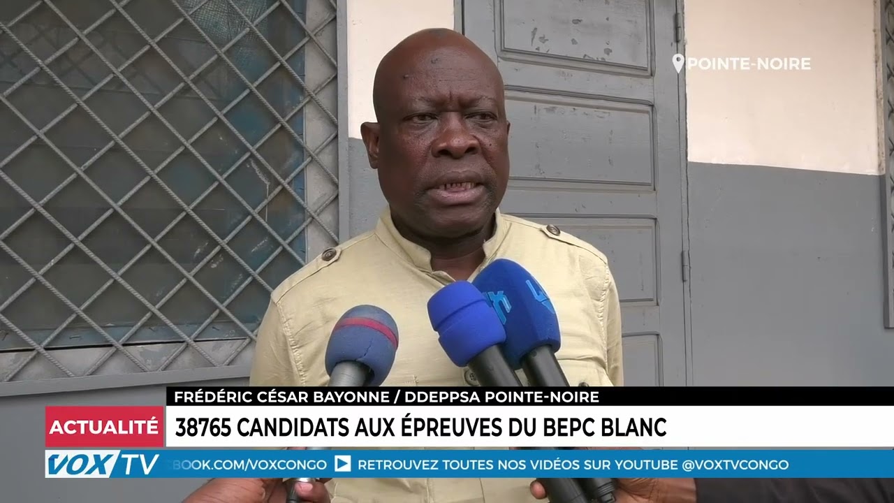 38765 candidats aux epreuves du BEPC Blanc