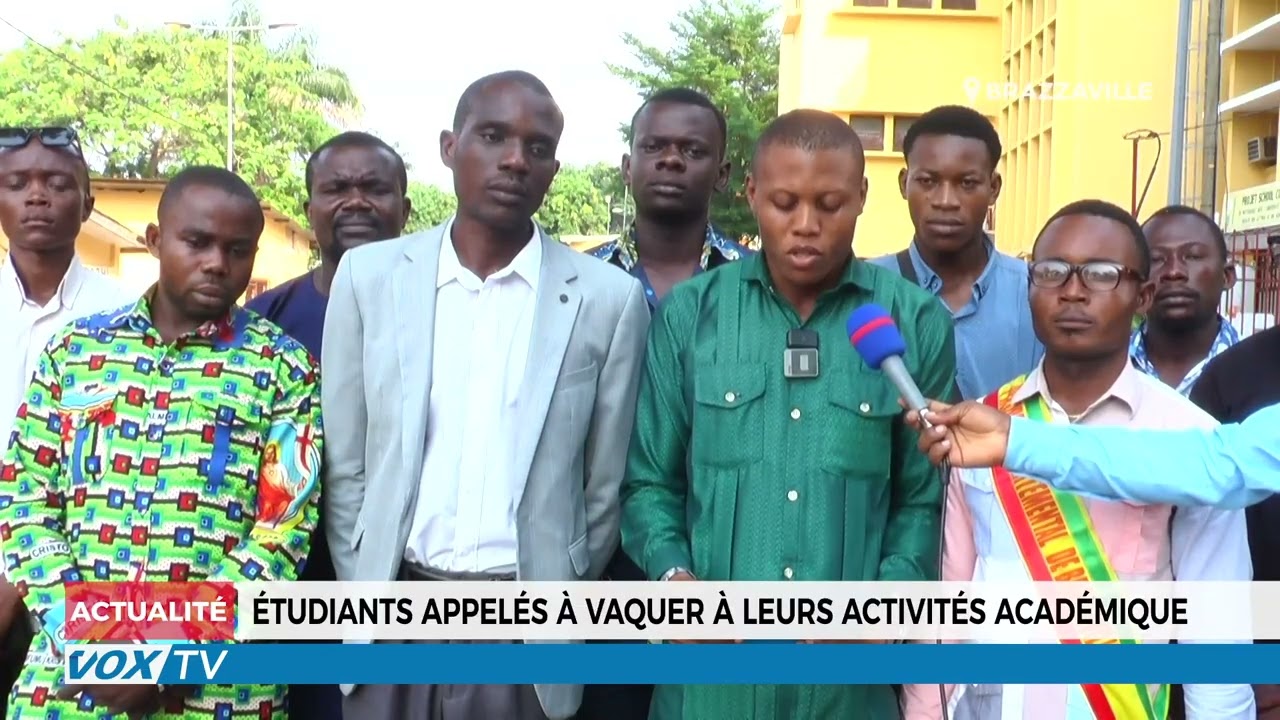 Etudiants appelés à vaquer à leurs activités académique