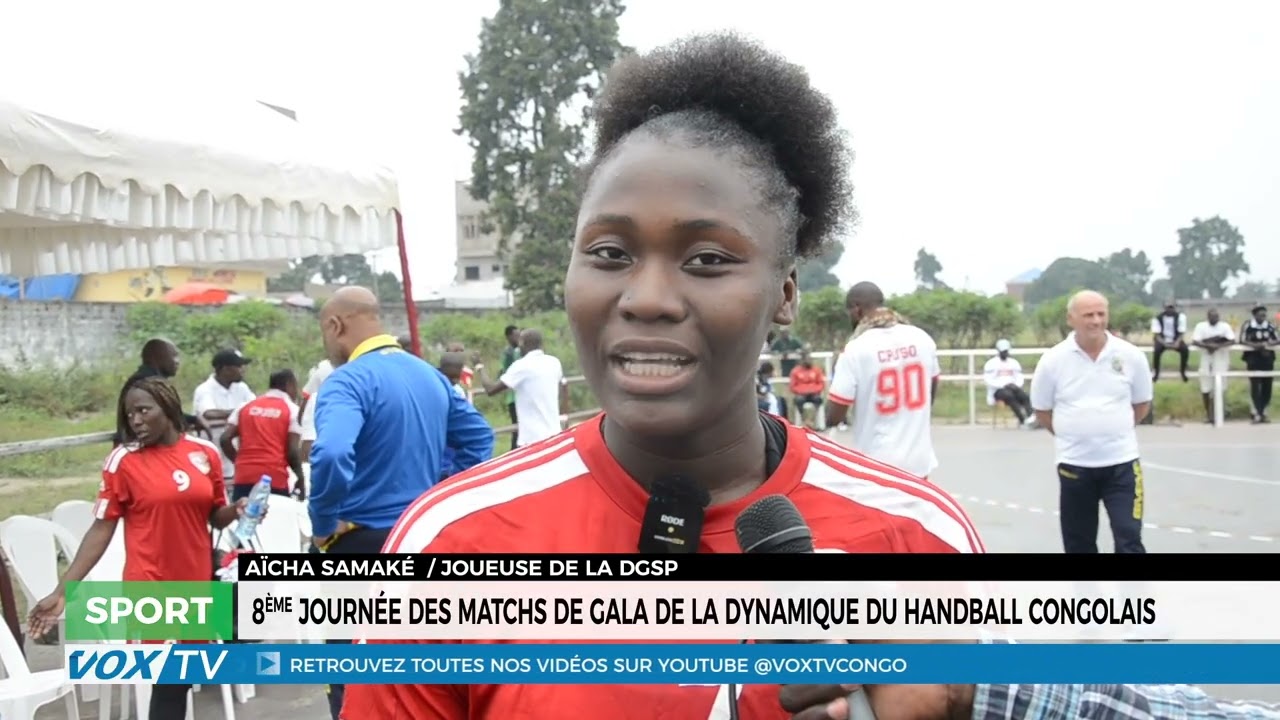 8ème journée des matchs de gala de la Dynamique du handball congolais