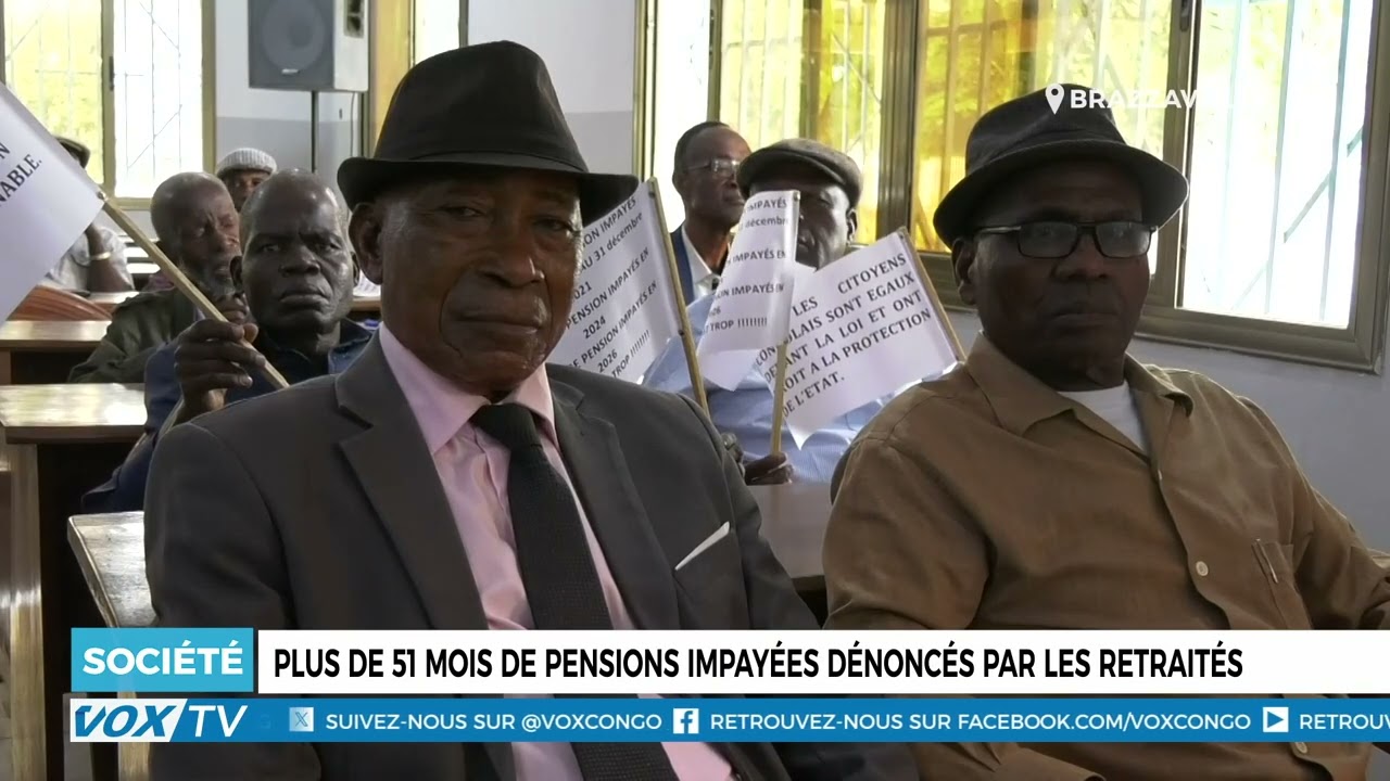 Plus de 51 mois de pensions impayées dénoncés par les retraités