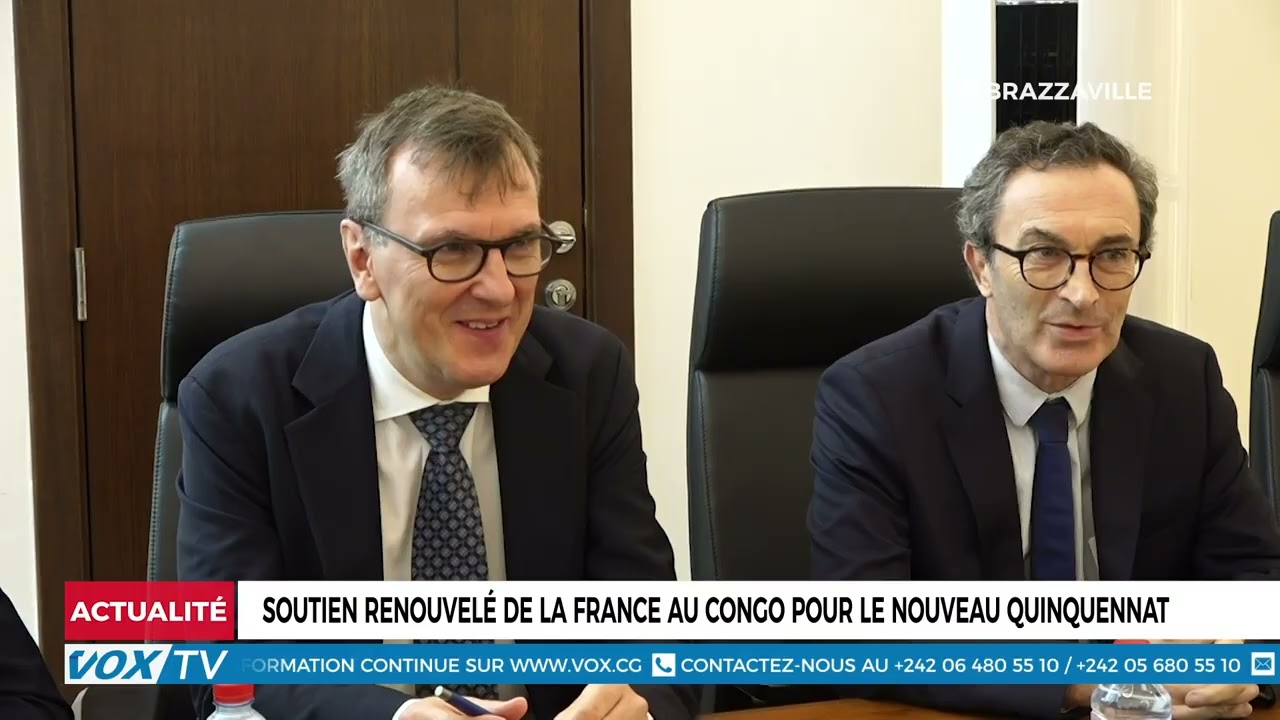 Soutien renouvelé de la France au Congo pour le nouveau quinquennat