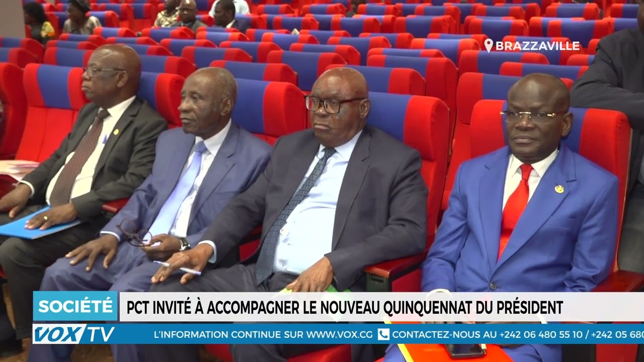 PCT invité à accompagner le nouveau quinquennat du président
