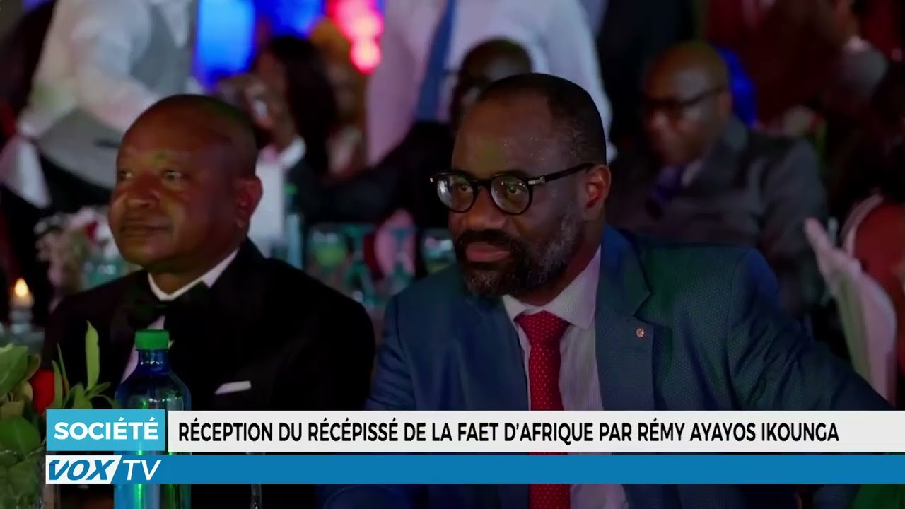 Réception du récépissé de la FAET d’Afrique par Rémy Ayayos Ikounga