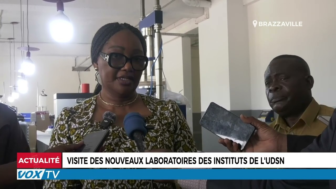 Visite des nouveaux laboratoires des instituts de l&rsquo;UDSN