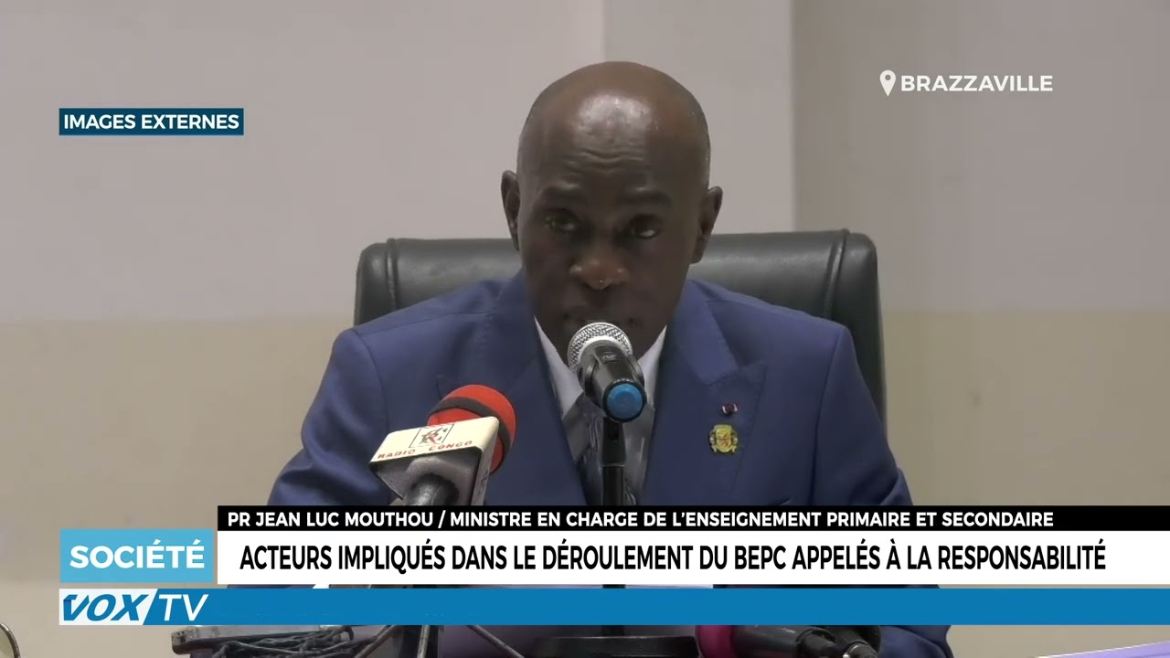 Acteurs impliqués dans le déroulement du BEPC appelés à la responsabilité