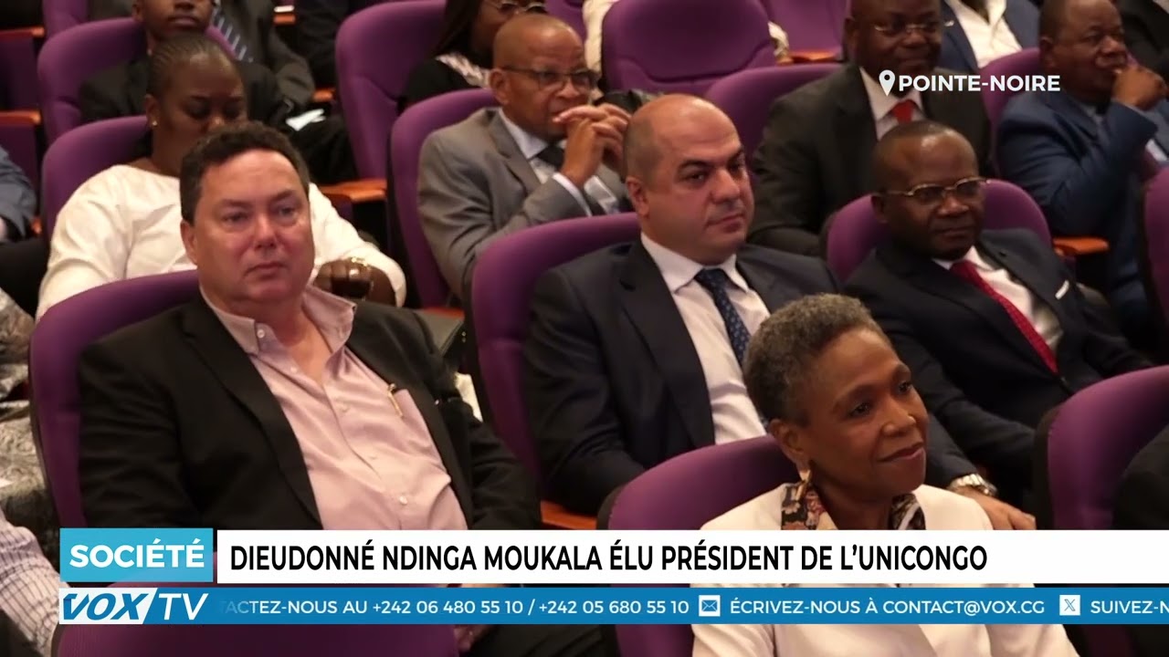 Dieudonné Ndinga Moukala élu Président de l&rsquo;UNICONGO