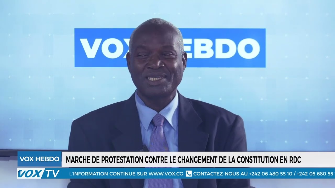 RDC Marche contre la Constitution & aménagement du pont de la  Tsiémé